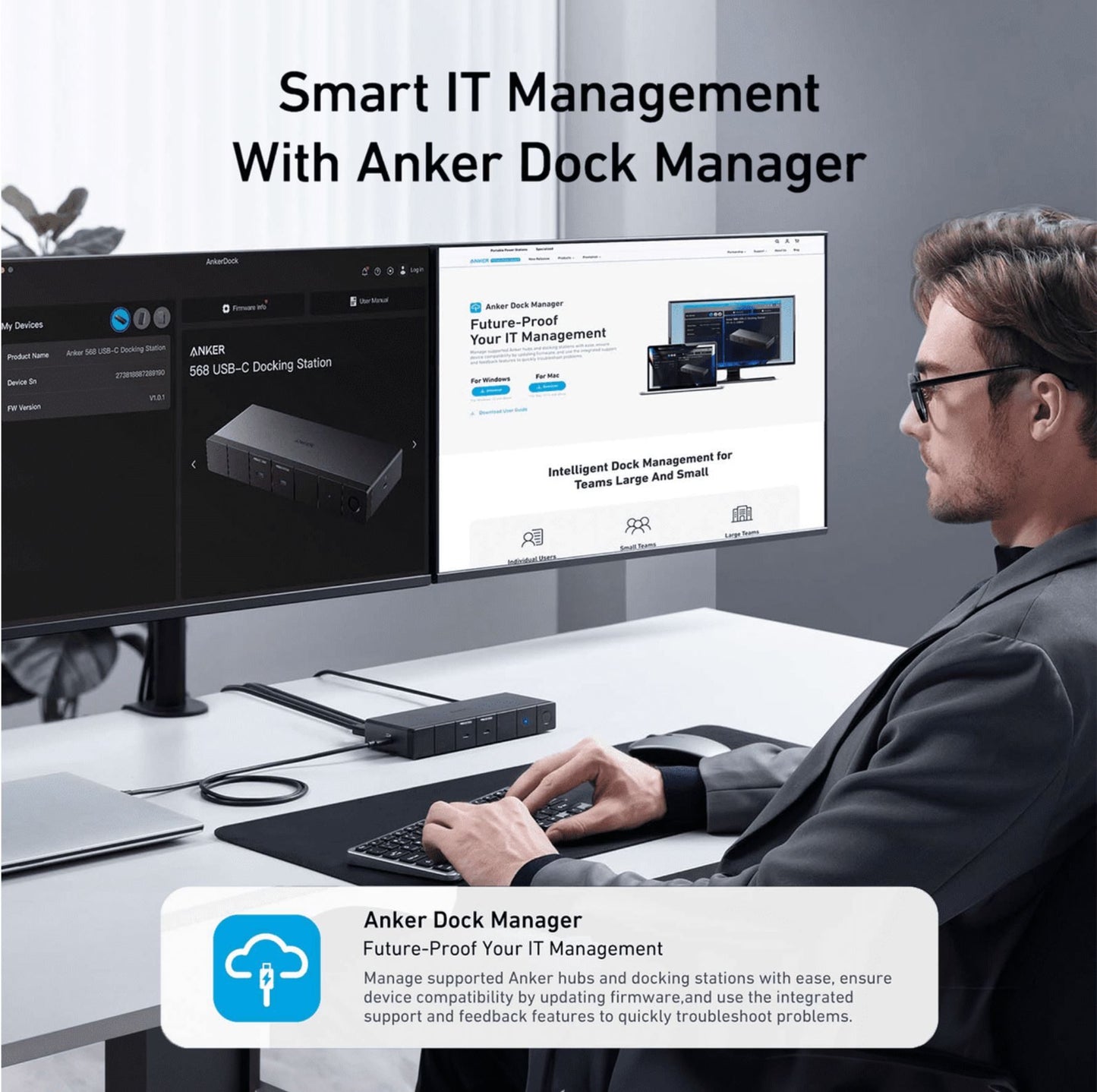 Anker 568 11-in-1 USB-C Docking Station (USB4.0)