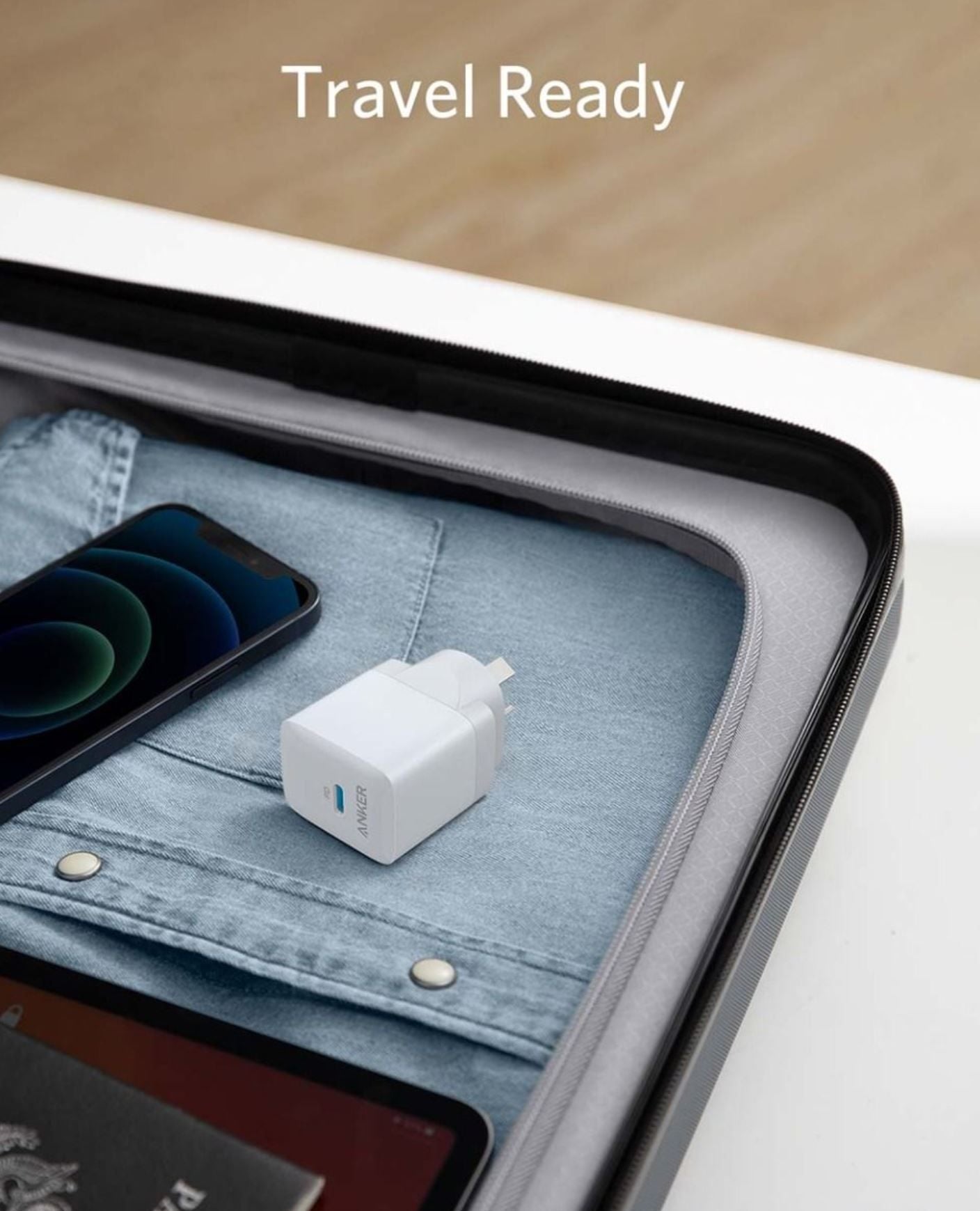 ANKER PowerPort III 20W PD USB-C CHARGER - WHITE