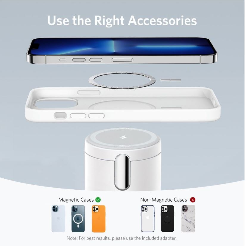 ANKER 623 Magnetic Wireless Charger (MagGo)