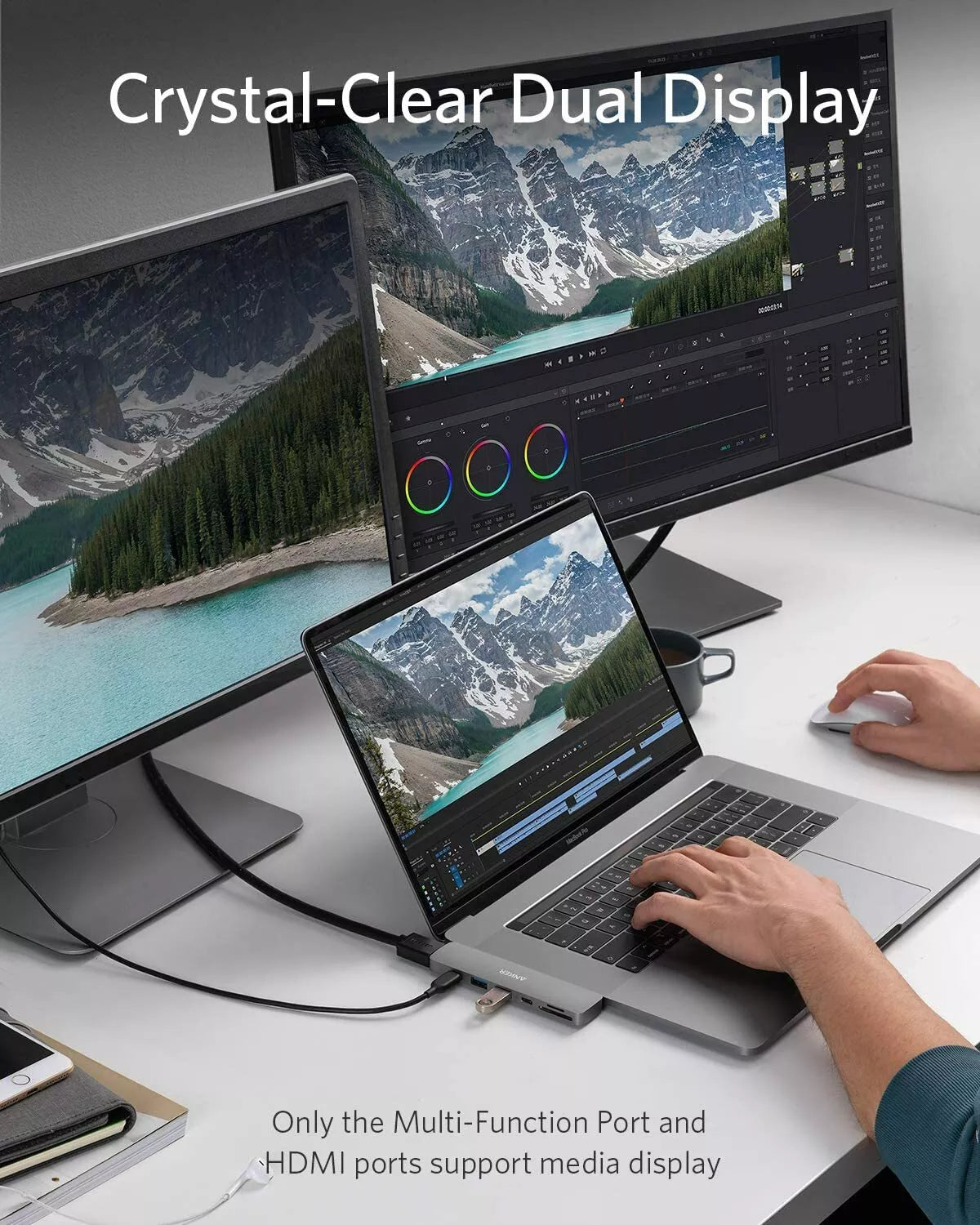 ANKER PowerExpand Direct 8-in-2 USB-C Adapter – OBS