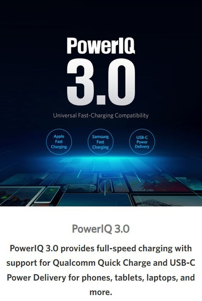 ANKER PowerPort III 20W PD USB-C CHARGER - WHITE