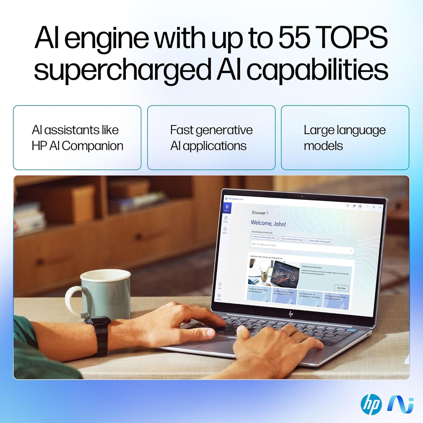 HP OmniBook Ultra AI 14” Touchscreen Laptop 16GB RAM 1TB SSD