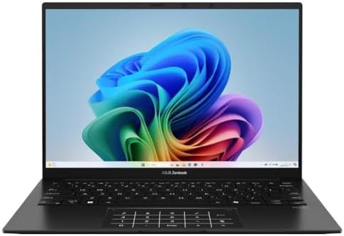 ASUS Zenbook 14 3K OLED display close-up