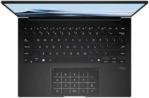 ASUS Zenbook 14 OLED keyboard with Copilot key